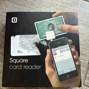 New Square Credit Card Reader for Apple and Android accept credit cards anywhere